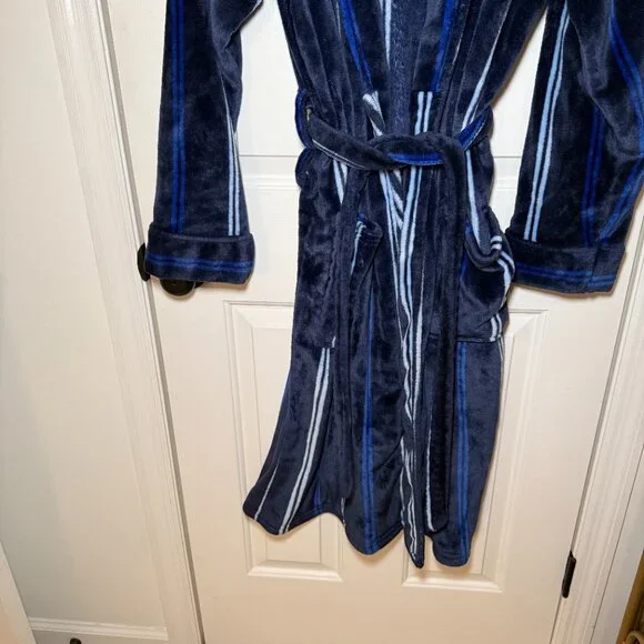 Joe Boxer Striped Robe - Picture 3 of 7